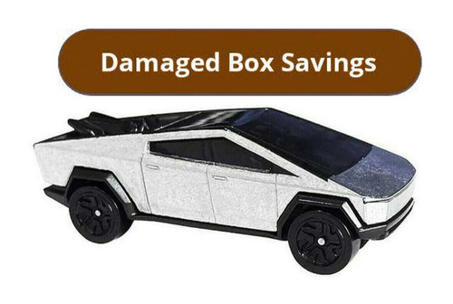 Hot Wheels id Tesla Cybertruck DAMAGED PACKAGING HGB21-T711 from Pappystoyshop.com
