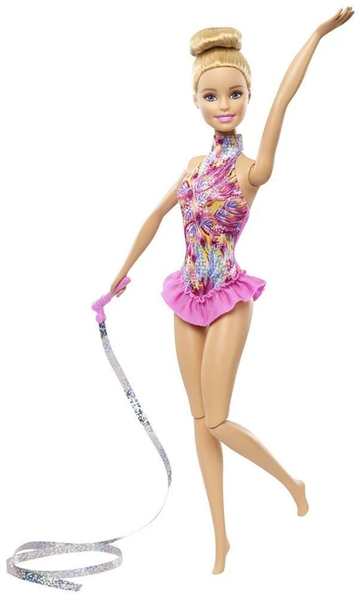 Barbie Gymnastics Doll Blonde DKJ17 from Pappystoyshop.com