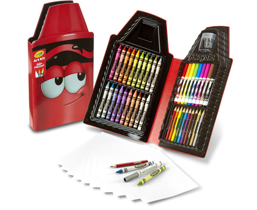 Crayola Tip 50 Piece Art Kit with Case 46119 from Pappystoyshop.com
