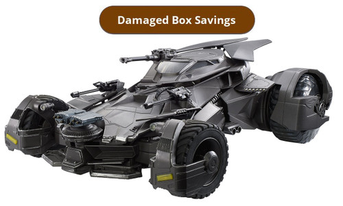 DC Comics Multiverse Justice League Batmobile Vehicle DAMAGED PACKAGING FNT02 from Pappystoyshop.com