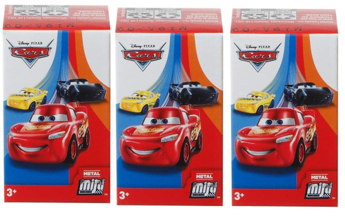 Disney Pixar Cars 3 Die-Cast Mini Racers Blind Boxes Bundle of 3 GKD78 from Pappystoyshop.com