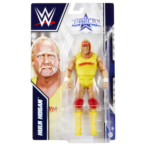 WWE Wrestlemania Hulk Hogan Action Figure HDD80 from Pappystoyshop.com