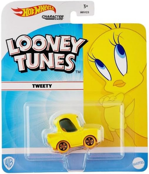 Hot Wheels Character Cars Looney Tunes Tweety Bird 1/7 HKV23 from Pappystoyshop.com