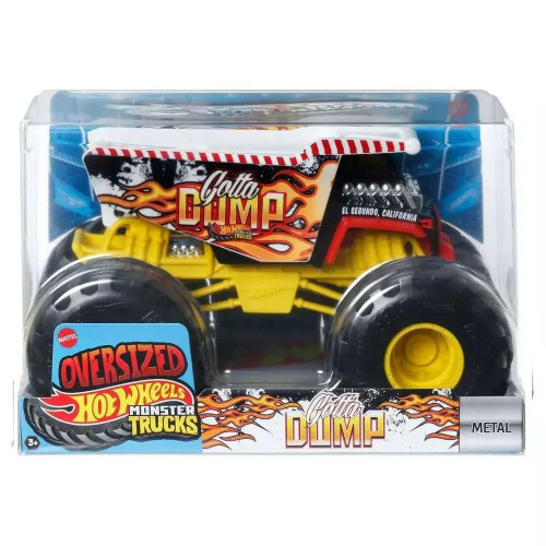 Hot Wheels Monster Trucks Gotta Dump 1:24 Scale JCC98 from Pappystoyshop.com