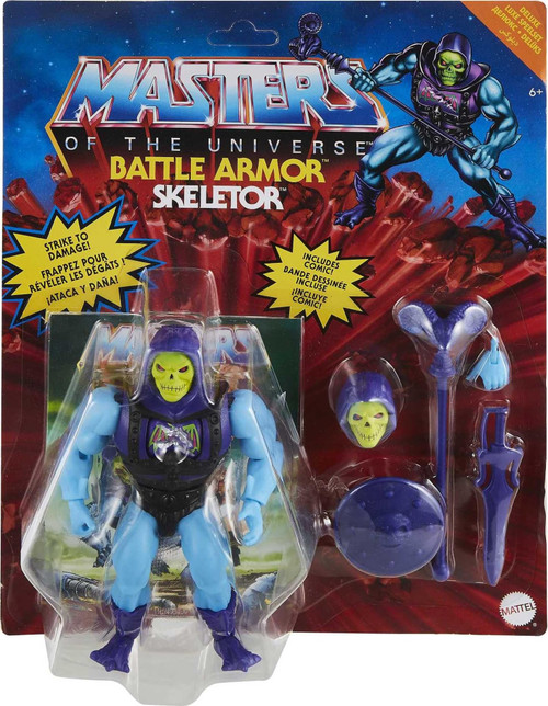 Masters of The Universe Origins Deluxe Skeletor 5.5 inch Action Figure GVL77 from Pappystoyshop.com