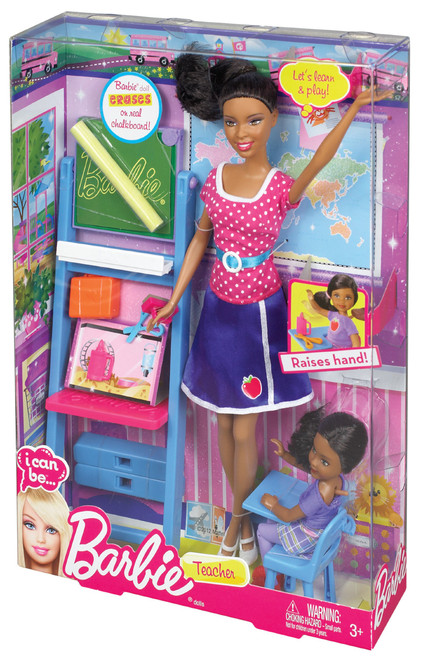 Barbie I Can Be Teacher Nikki Doll Playset