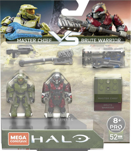 HALO Infinite Conflict Pack Master Chief vs Brute Warrior GNW38 from Pappystoyshop.com