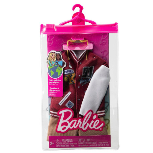 Barbie Fashion Pack Ken Doll Bomber Jacket Shorts Sunglasses