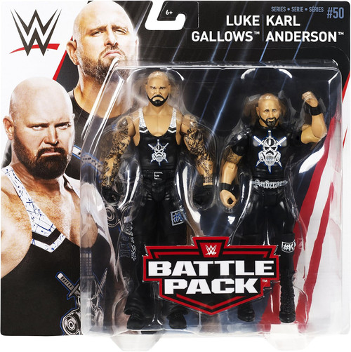 WWE Wrestling Battle Pack Luke Gallows & Karl Anderson Series 50
