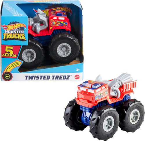 Hot Wheels Monster Trucks 5 Alarm Twisted Tredz GVK41 from Pappystoyshop.com