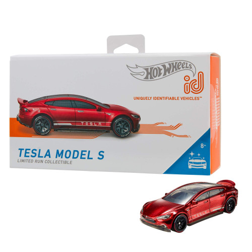 Hot Wheels id Tesla Model S Diecast Car