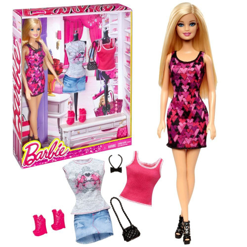 Barbie Doll and Fashion Giftset CDM10 from Pappystoyshop.com