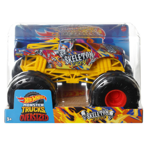 Hot Wheels Monster Trucks Oversized Skeleton Crew 1:24 HWG79 from Pappystoyshop.com