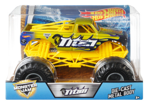 Hot Wheels Monster Jam Titan 1:24 Truck T8510-098A from Pappystoyshop.com