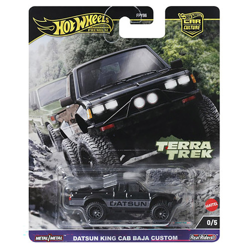 Hot Wheels Premium Car Culture Datsun King Cab Baja Custom 0/5 FPY86-961C