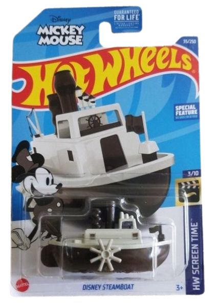 Hot Wheels Disney Steamboat HW Screen Time 3/10 35/250 HCT56 from Pappystoyshop.com