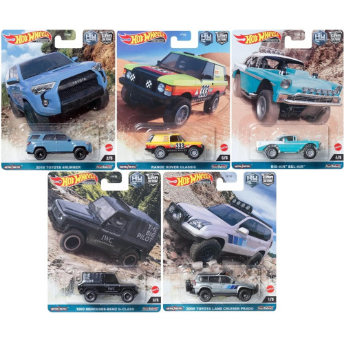 Hot Wheels Car Culture 2023 Off Road Complete Bundle of 5 FPY86 959F FPY86 959F from Pappystoyshop.com
