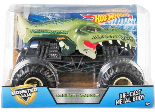 Hot Wheels Monster Jam Mega Wrex 1:24 Scale FMB69 from Pappystoyshop.com