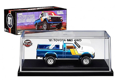 Hot Wheels RLC ’81 Toyota SR5 4WD Pickup Truck 1:64 Collector's Edition JCP20 from Pappystoyshop.com
