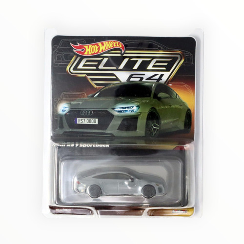 Hot Wheels Elite 64 '21 Audi RS 7 Sportback Collectors Series HGW11 from Pappystoyshop.com