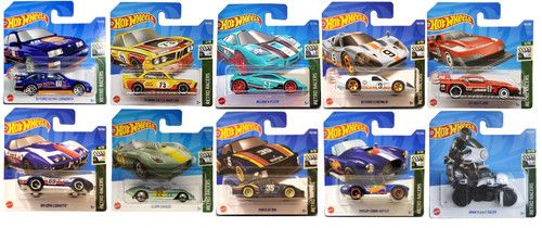 Hot Wheels Retro Racers 10-Pack Die-Cast Vehicles HKL77-9796 HKL77-9796 from Pappystoyshop.com