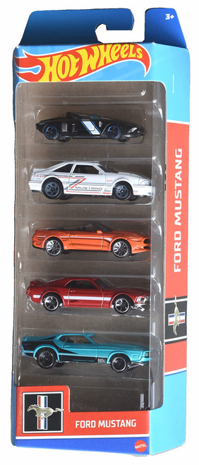 Hot Wheels Ford Mustang 5 Pack HFV92 from Pappystoyshop.com