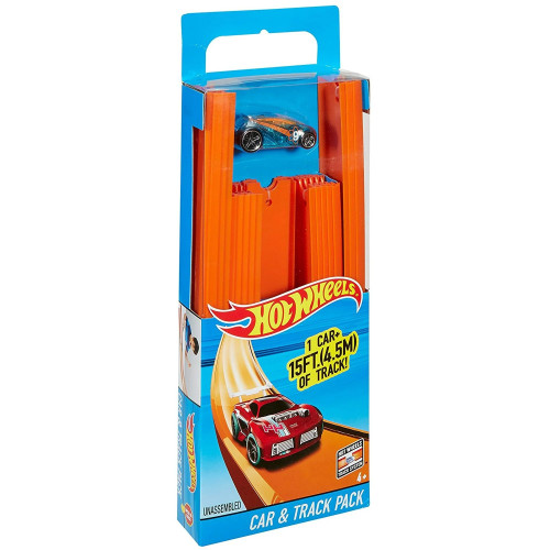 Hot Wheels Car and Track Pack BHT77 from Pappystoyshop.com
