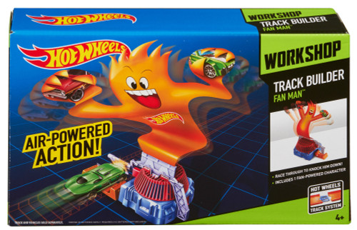 Hot Wheels Track Builder Fan Man Accessory