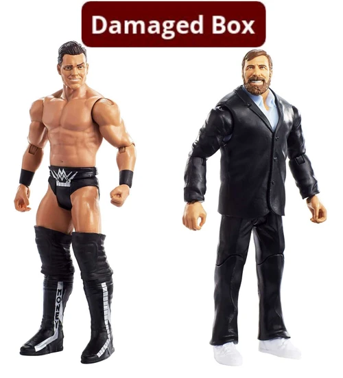 WWE Wrestling Battle Pack Daniel Bryan & The Miz Series 49 DAMAGED PACKAGING FMF69