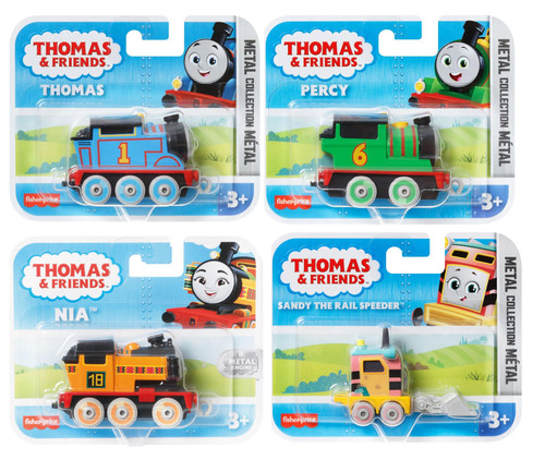 Fisher Price Thomas and Friends Metal Diecast Engines Bundle of 4 HXF85 from Pappystoyshop.com