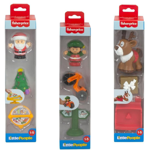 Fisher Price Little People Holiday Figure Sets Complete Bundle of 3 Packs HJW16 from Pappystoyshop.com