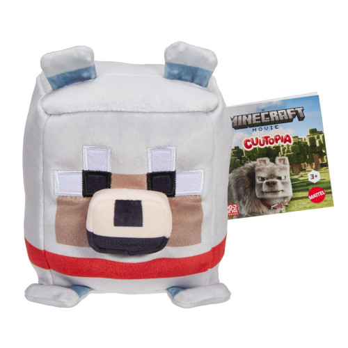 Minecraft Cuutopia 10" Plush Wolf HWG19 from Pappystoyshop.com