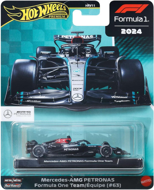 Hot Wheels Mercedes AMG F1 TEAM 2024 Formula 1 Car JBM18