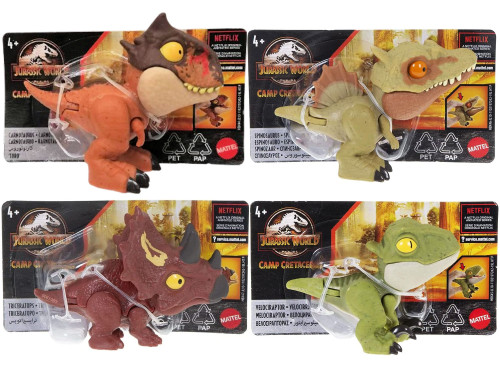 Jurassic World 2021 Camp Cretaceous Snap Squad Set of 4 GKX72-956J