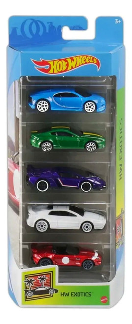 Hot Wheels 5 Pack Exotics, 1:64 Scale CDT27 from Pappystoyshop.com