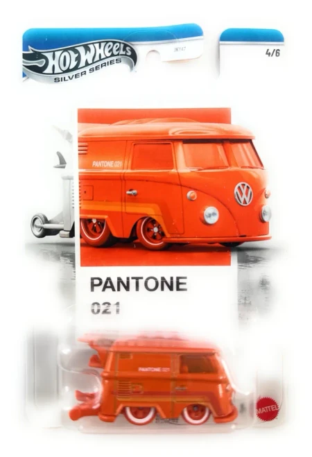 Hot Wheels Silver Series Pantone 021 Kool Kombi [Orange] 4/6 JKY47-956A from Pappystoyshop.com