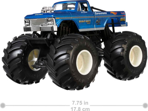 Hot Wheels Monster Trucks 1:24 Scale Big Foot GBV32 from Pappystoyshop.com