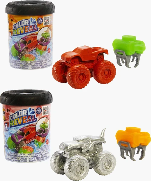 Hot Wheels Monster Trucks Color Reveal Water Blaster 2-Pack HJH53-9796 from Pappystoyshop.com