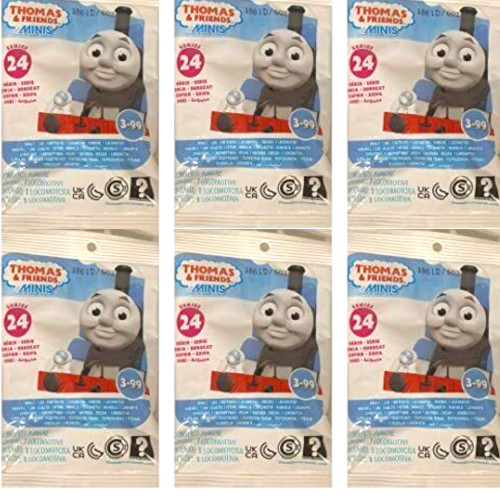 Fisher-Price Thomas & Friends Mini Trains Series 24 (Pack of 6) from Pappystoyshop.com