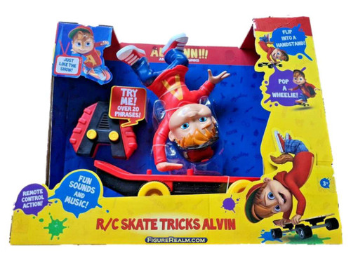 Alvin and the Chipmunks R/C Motorized Alvin Skateboard Tricks FDP28 from Pappystoyshop.com