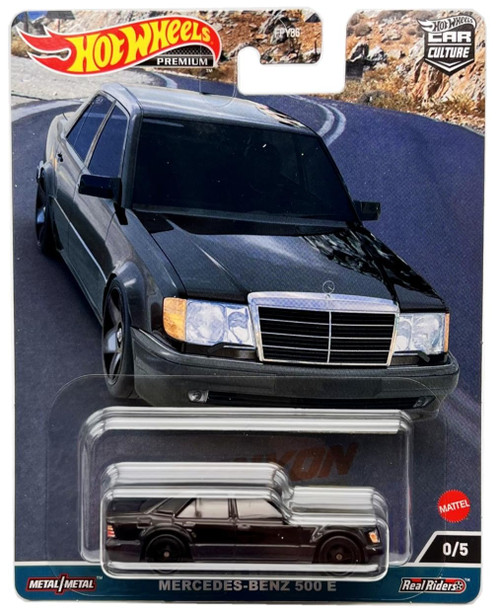 Hot Wheels 2023 Car Culture Canyon Warriors Mercedes Benz 500 E Chase 0/5 HKC57 from Pappystoyshop.com