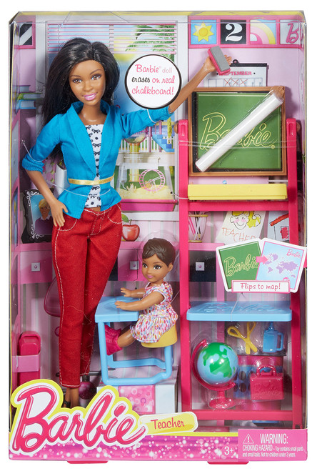 Barbie Careers Teacher Nikki Doll and Playset CFX35 from Pappystoyshop.com
