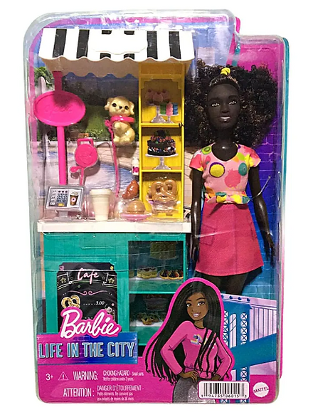 Barbie Life in the City Cafe Playset HGX54 from Pappystoyshop.com