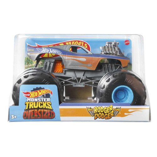 Hot Wheels Monster Trucks Oversized Rodger Dodger 1:24 Scale