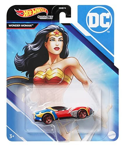 Hot Wheels DC Character Cars Wonder Woman HHB74 HGY09 from Pappystoyshop.com
