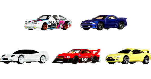 Hot Wheels Premium Car Culture Mountain Drifters Container Bundle of 5 1:64 Scale HFF43 from Pappystoyshop.com