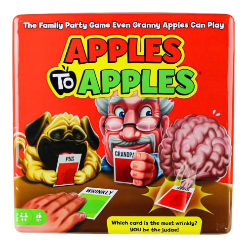 Apples to Apples Card Game in Storage Tin N1488 from Pappystoyshop.com