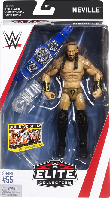 WWE Wrestling Elite Collection Neville Series 55 Figure FMG36 from Pappystoyshop.com