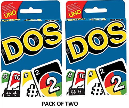 Dos Card Game Pack of Two
