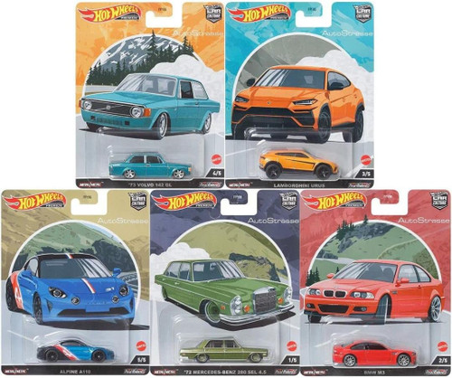 Hot Wheels Premium 2022 Car Culture Auto Strasse Bundle of 5 FPY86 957Q FPY86-957Q from Pappystoyshop.com